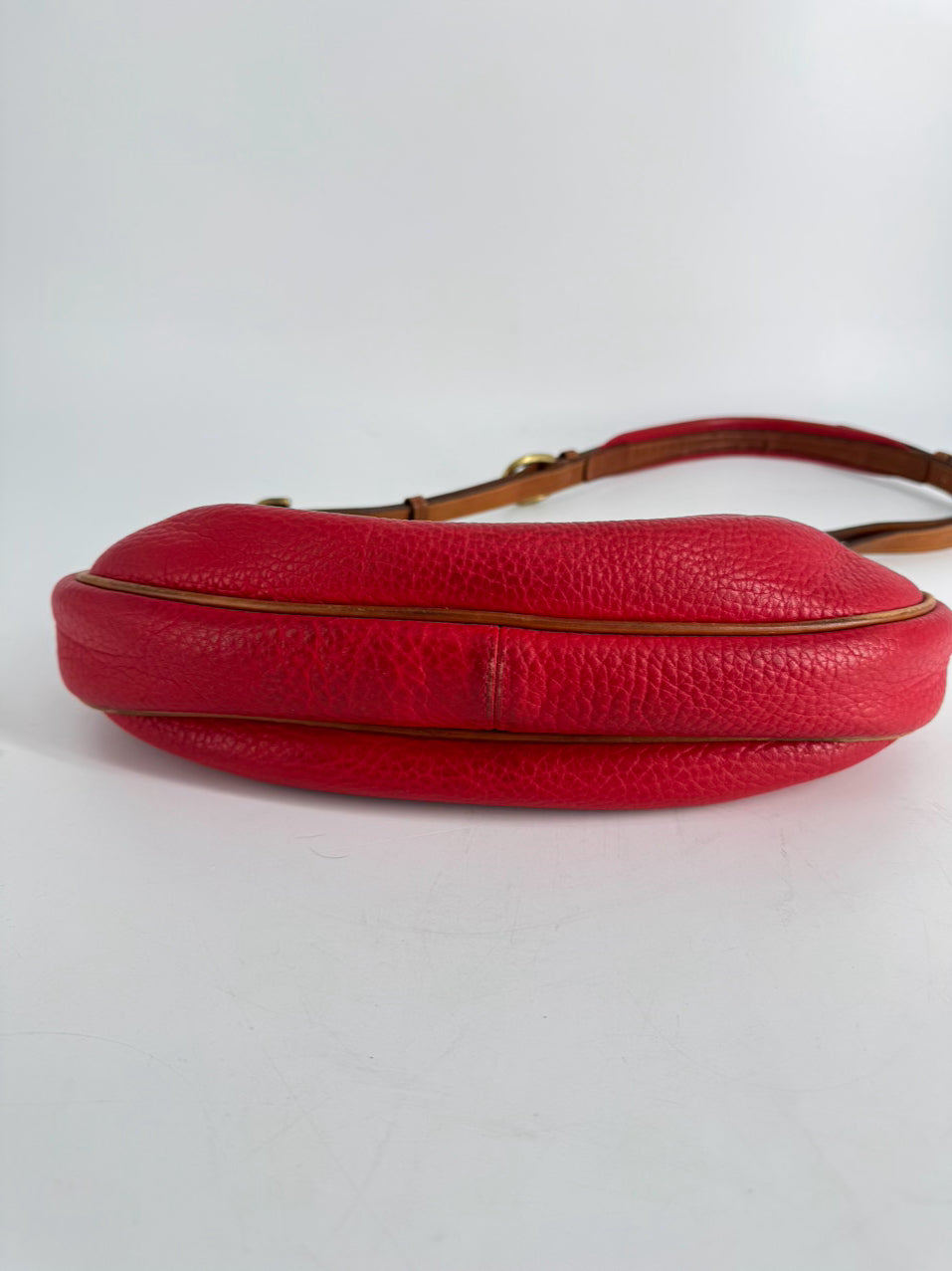 VINTAGE DOONEY & BOURKE Red & Brown Leather Purse