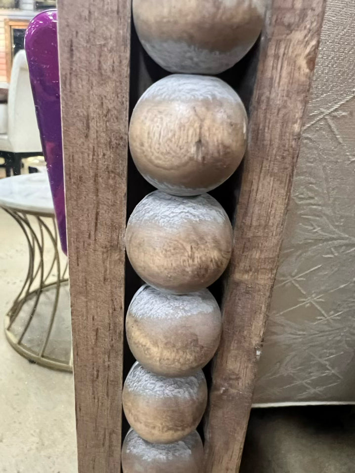 Carved Wood Mirror