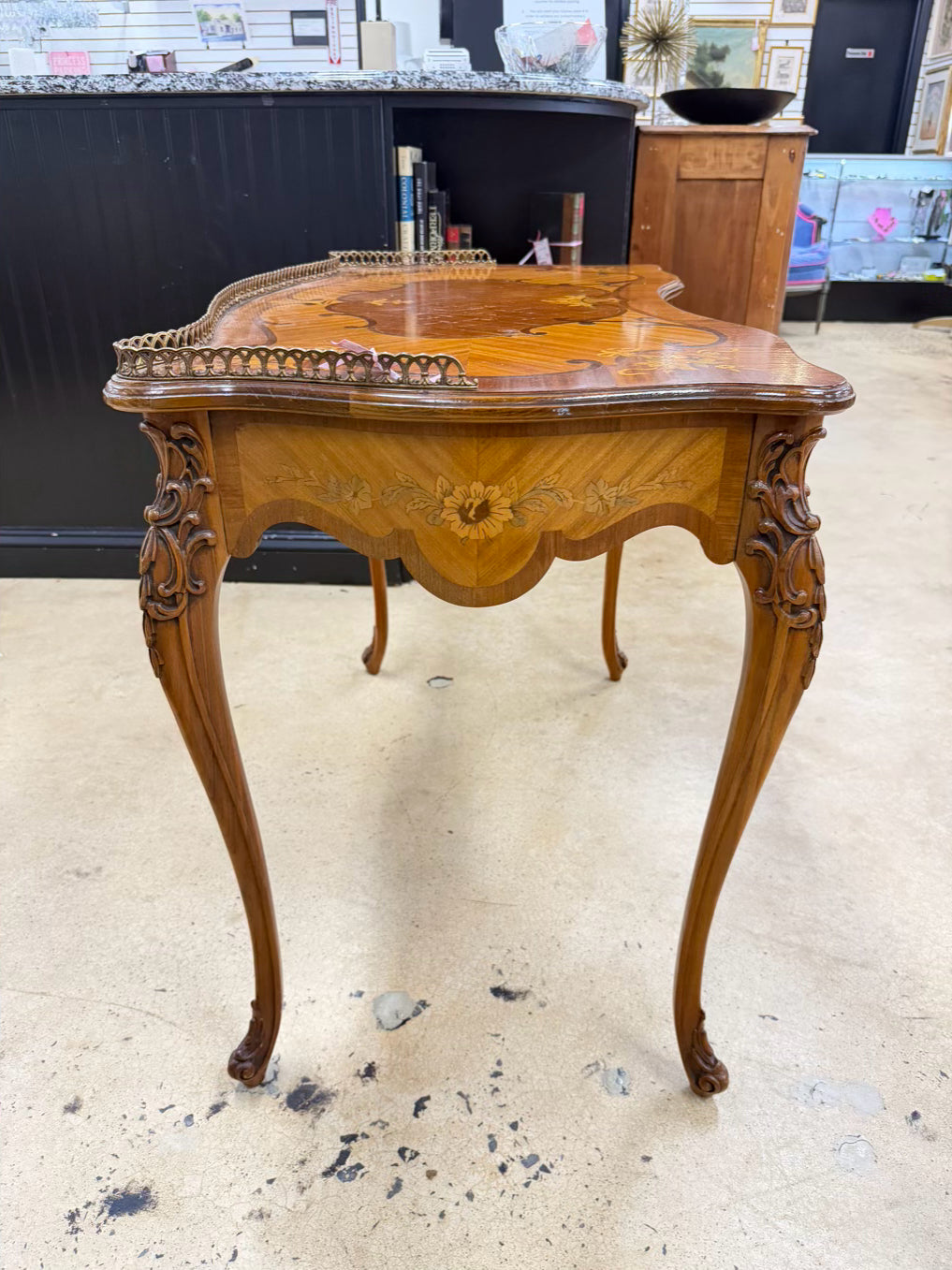 French Ladies Writing Desk w/ Drawer