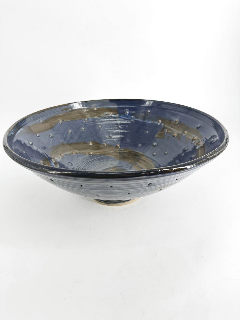 MANGUM Blue Pottery Bowl