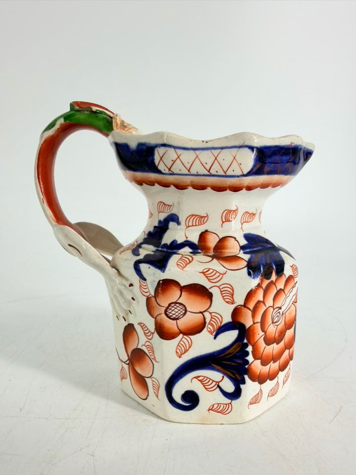 GAUDY WELSH Oriental Hydra Jug Mug w/ Animal Head & Claw Details