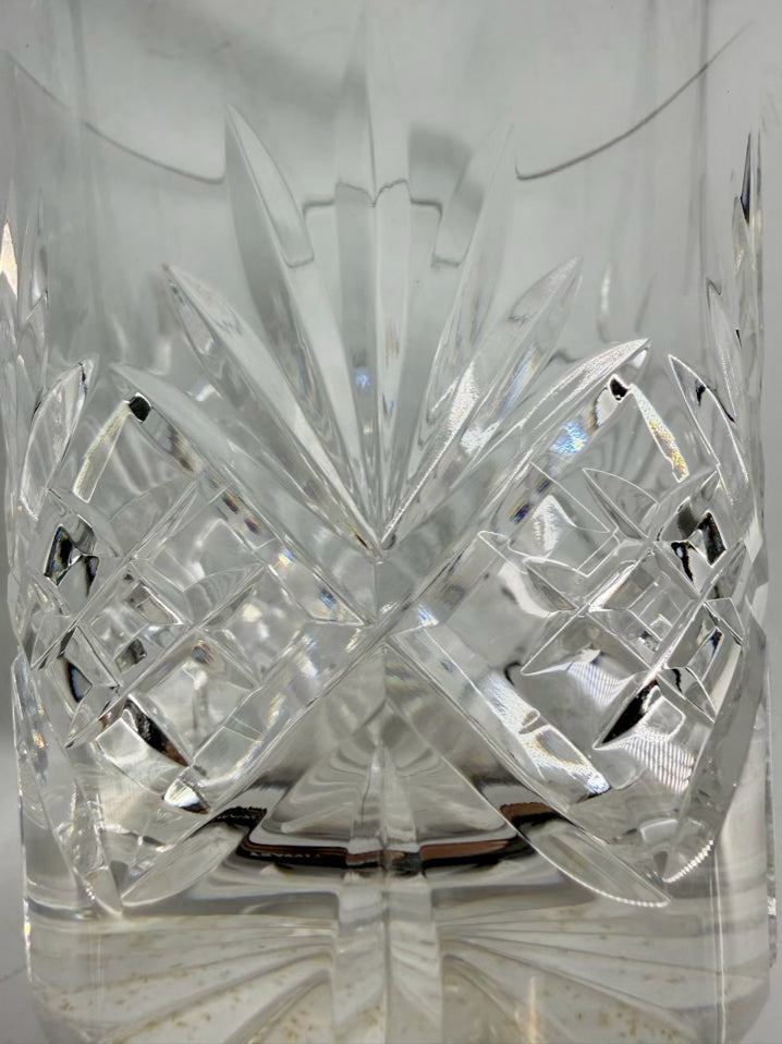 TIFFANY & CO. Clear Crystal Newport Rocks Glasses Set Of 6