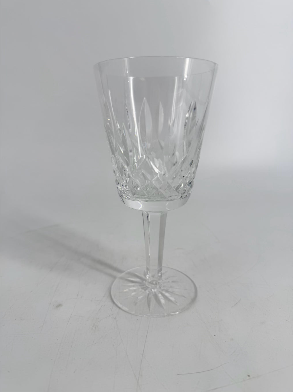 WATERFORD Clear Crystal  Set of 7 Water Glasses
