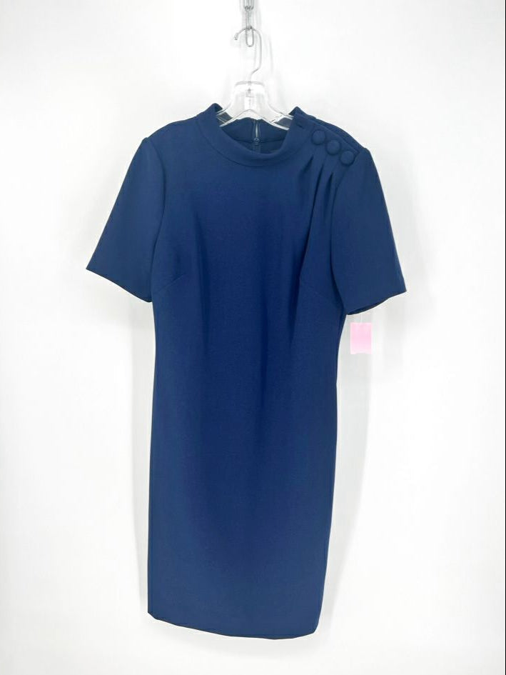 BADGLEY MISCHKA Size 10 Navy Dress NWT