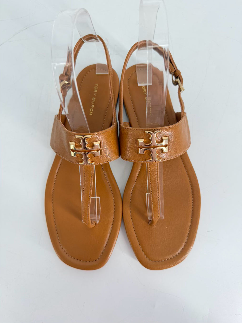 TORY BURCH Size 7 Caramel Leather Sandals