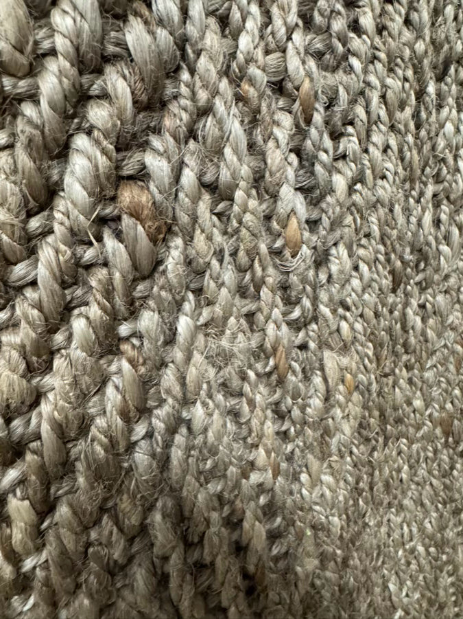 POTTERY BARN Natural Woven Chevron Owen Area Rug