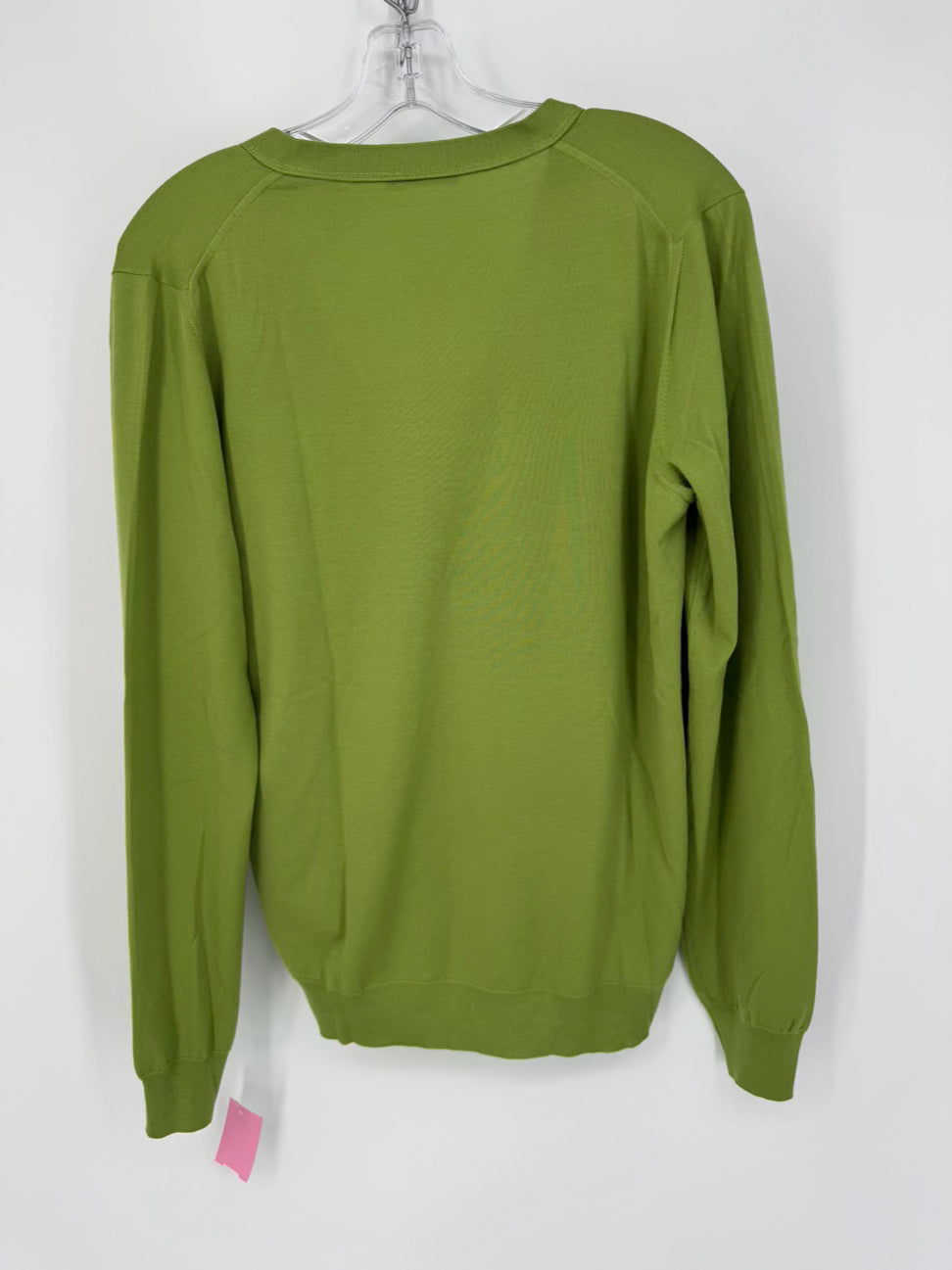 CESARE ATTOLINI NAPOLI Size 50 Green Wool Buttonup Cardigan