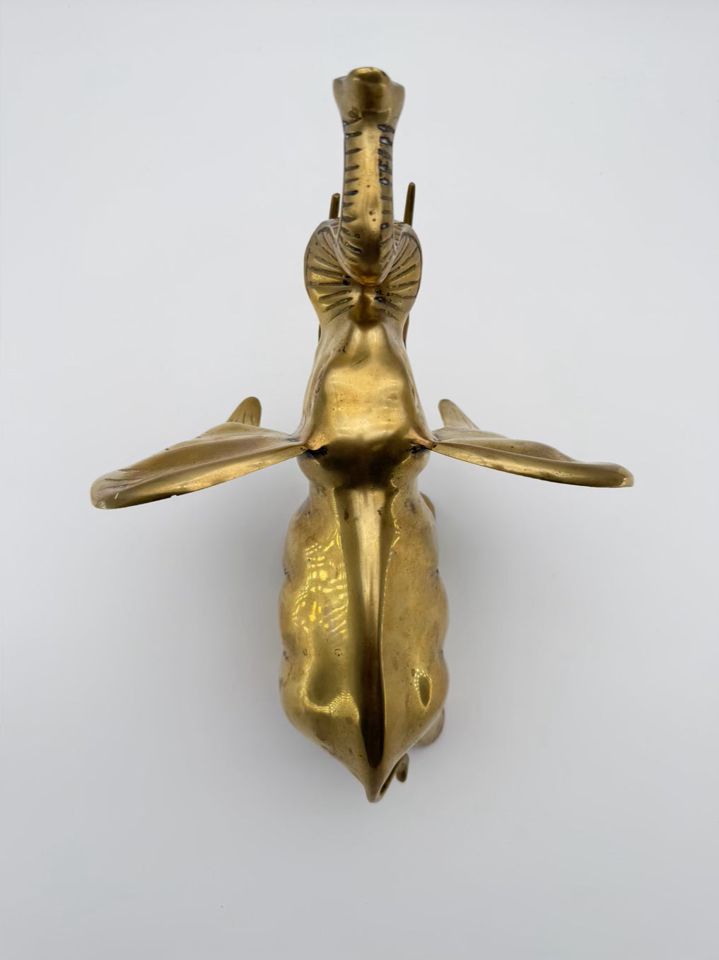 Small Elephant Brass Figure