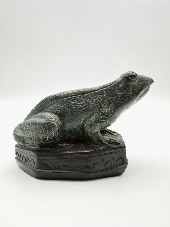 MAITLAND SMITH Green Frog Figure