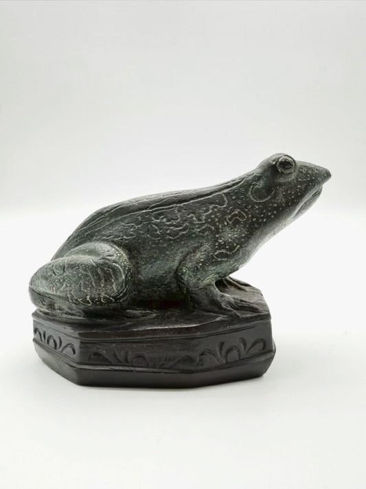 MAITLAND SMITH Green Frog Figure
