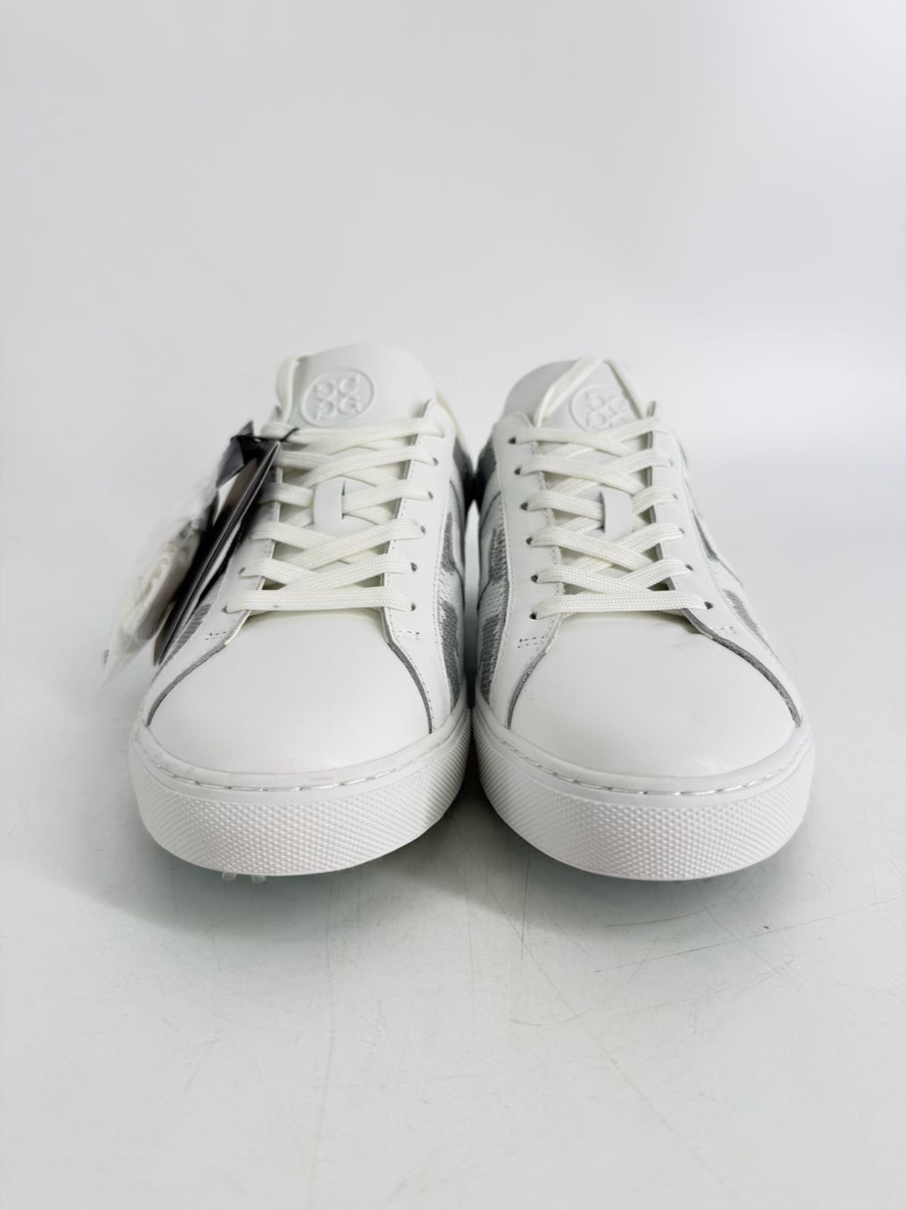 G/FORE Men's Size 11.5 White & Gray Camouflage Print Golf Shoes NWT
