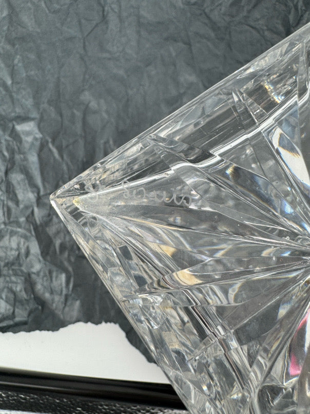 St. Louis Crystal Square Decanter