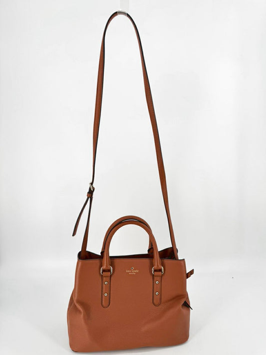 KATE SPADE Cognac Leather Purse