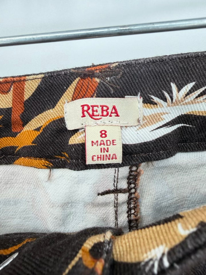 REBA Size 8 Rodeo Wide Leg Jeans