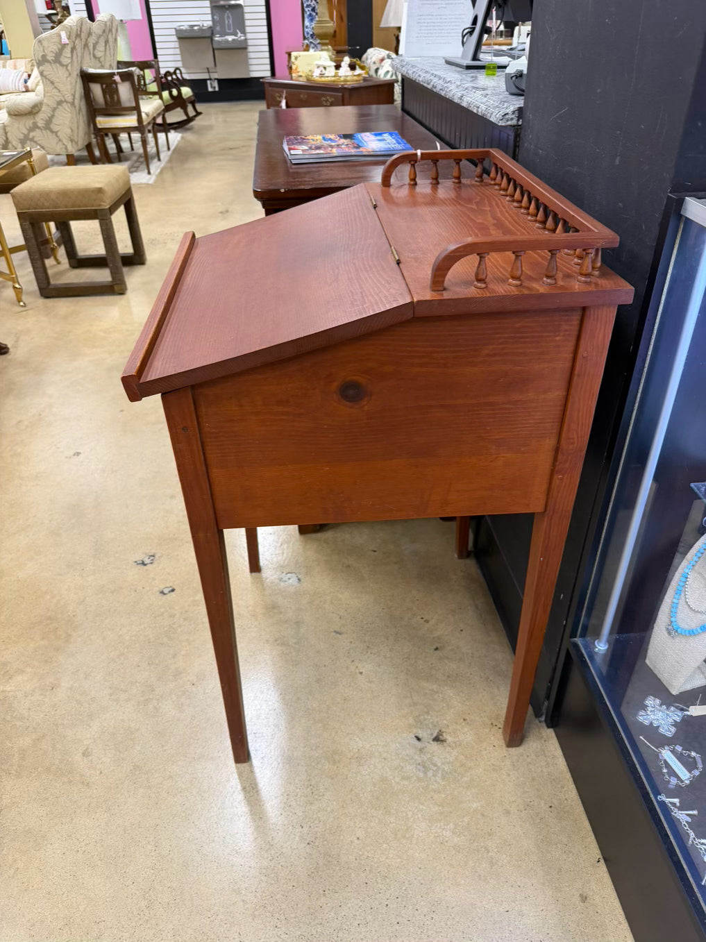 Schoolmaster Pine Desk