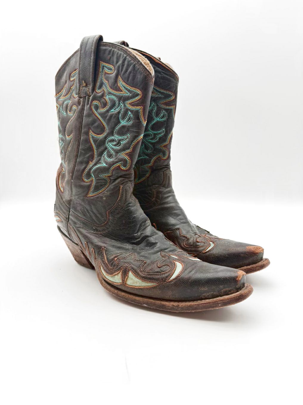 CORRAL WMNS Size 8.5 Brown Leather Western Boots