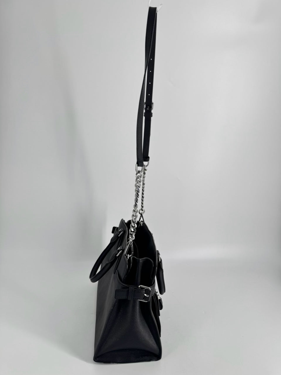 MICHAEL KORS Black Leather Purse