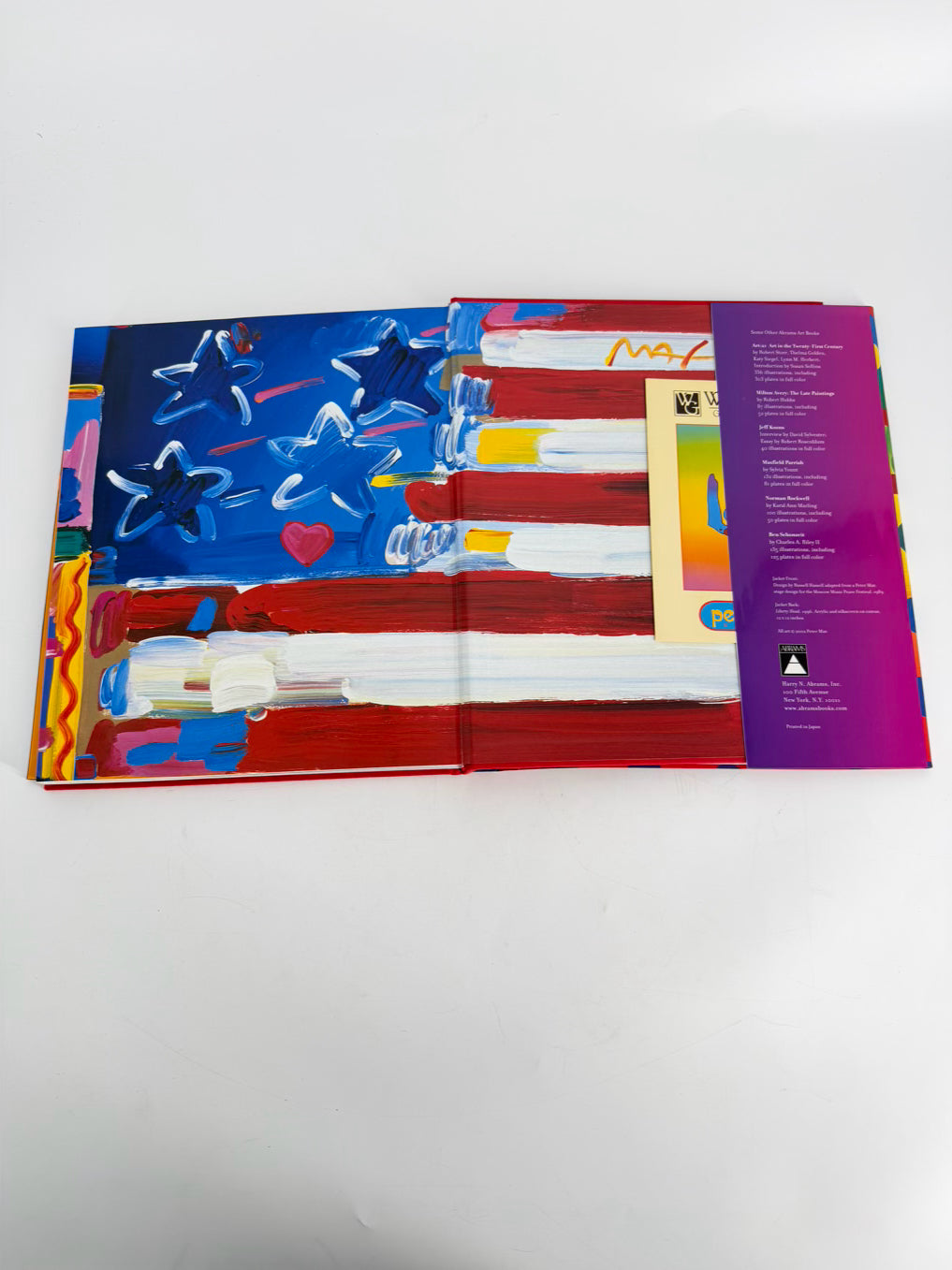 SIGNED The Art of Peter Max Coffee Table Book