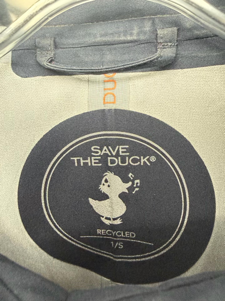 SAVE THE DUCK Size Wmn's S Navy Rain Jacket