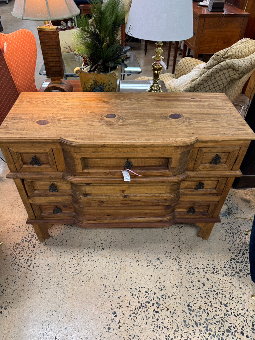 Mellow Pine 5 Drawer Chest
