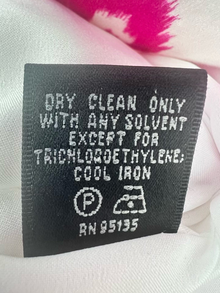 LAFAYETTE 148 Size 8 Fuchsia & White Blazer