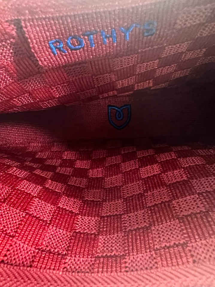 ROTHY'S Cherry Red Textile Purse