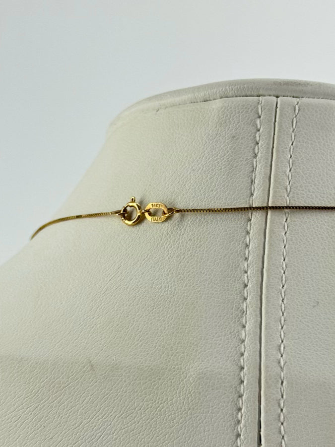 ALEXIS BITTAR 14K Lucite Dew Drop Necklace