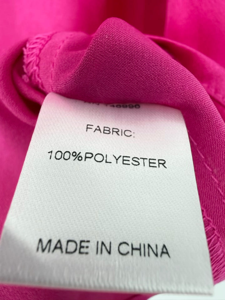 ABBEYGLASS Size M Fuchsia Sleeveless Top NWT
