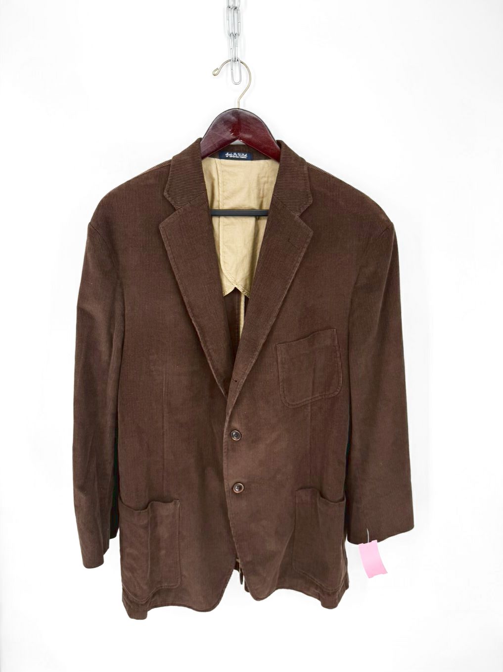 BILLS KHAKIS Men's Size XL Brown Corduroy Sport Coat