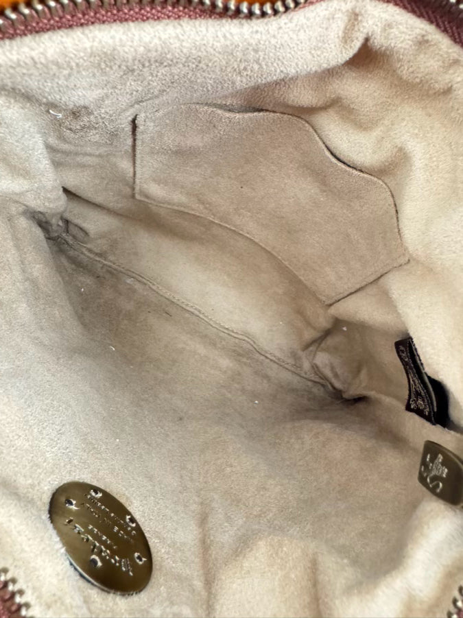 PRATESI FIRENZE Cognac Leather Crossbody Bag