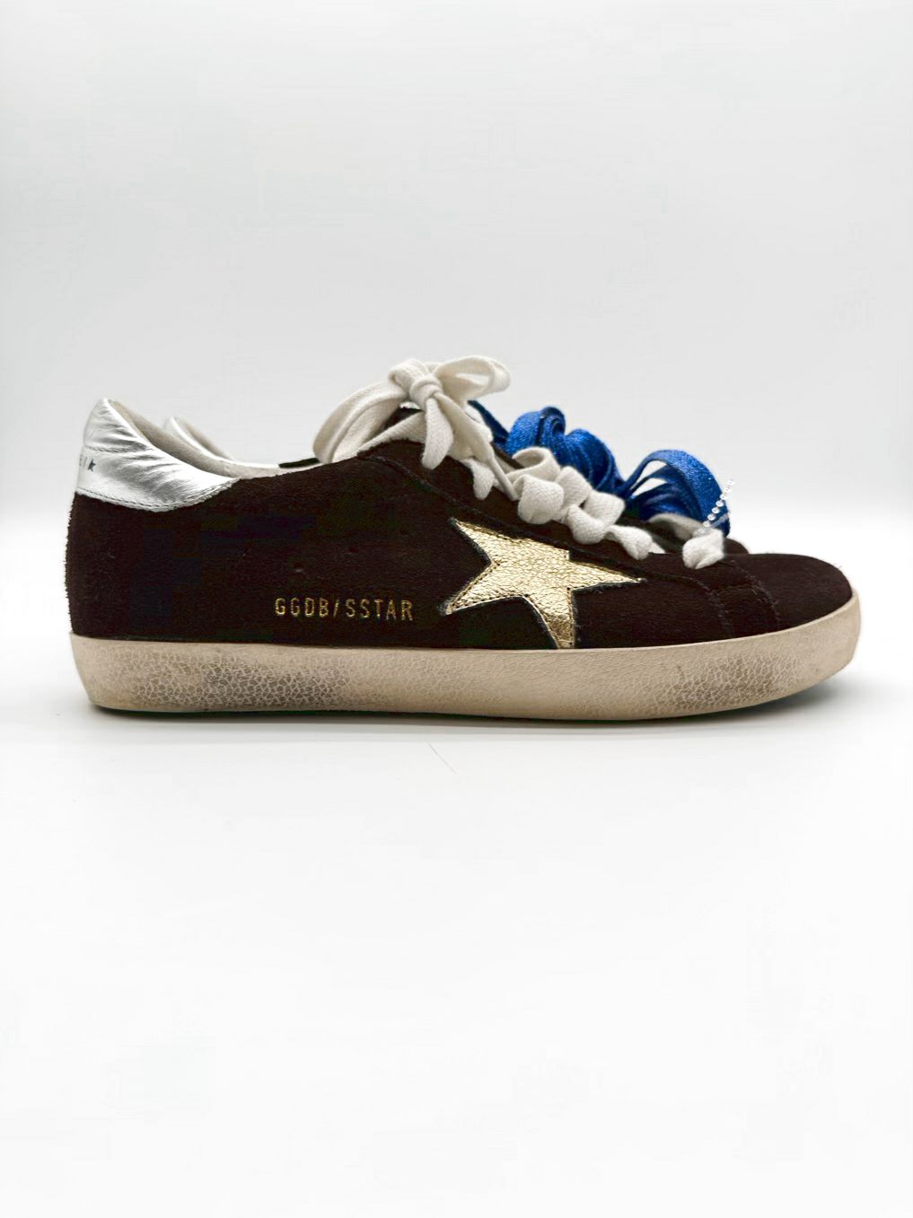 GOLDEN GOOSE WMNS Size 38 Chocolate Casual Shoes w/ Extra Laces