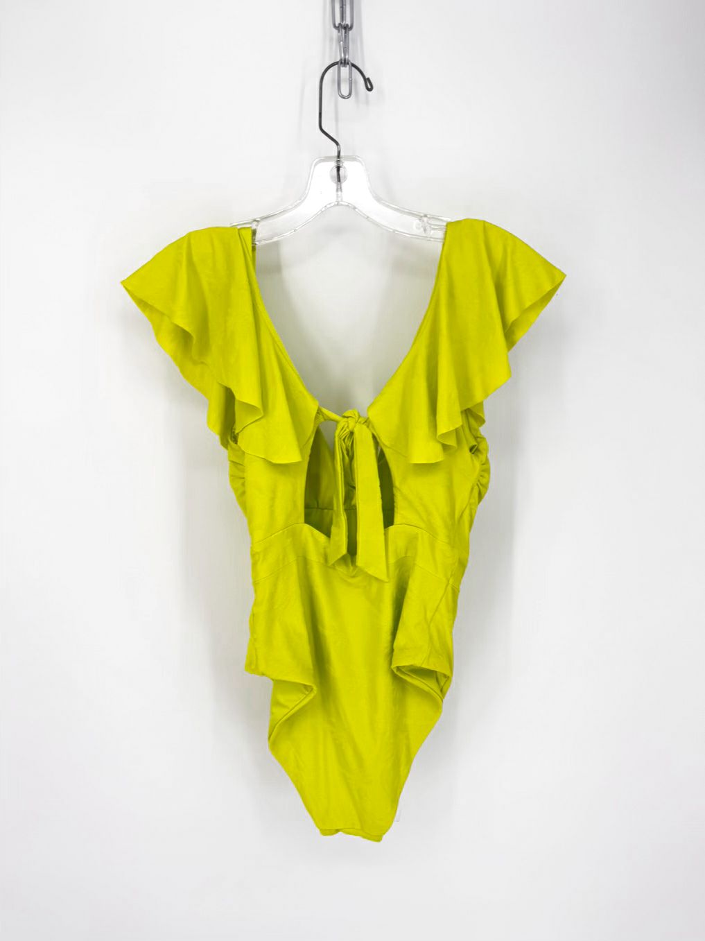 TRINA TURK Size Wmn's 8 Chartreuse 1pc Swimsuit NWT