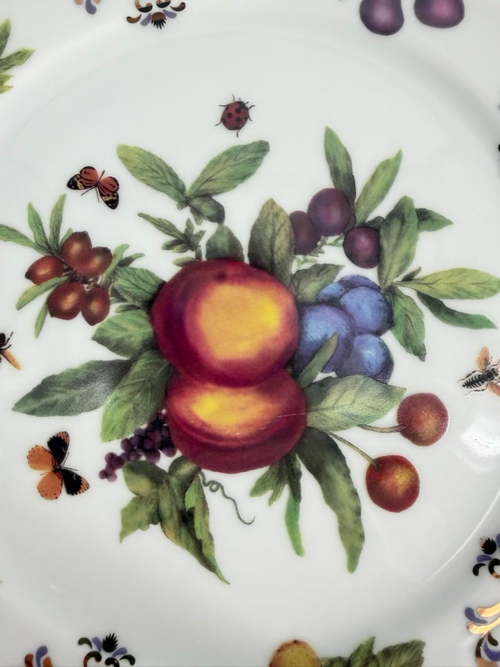 VICTORIA ROYALS Multi Colored China Setting of 4 Salad & 4 Dinner Plates