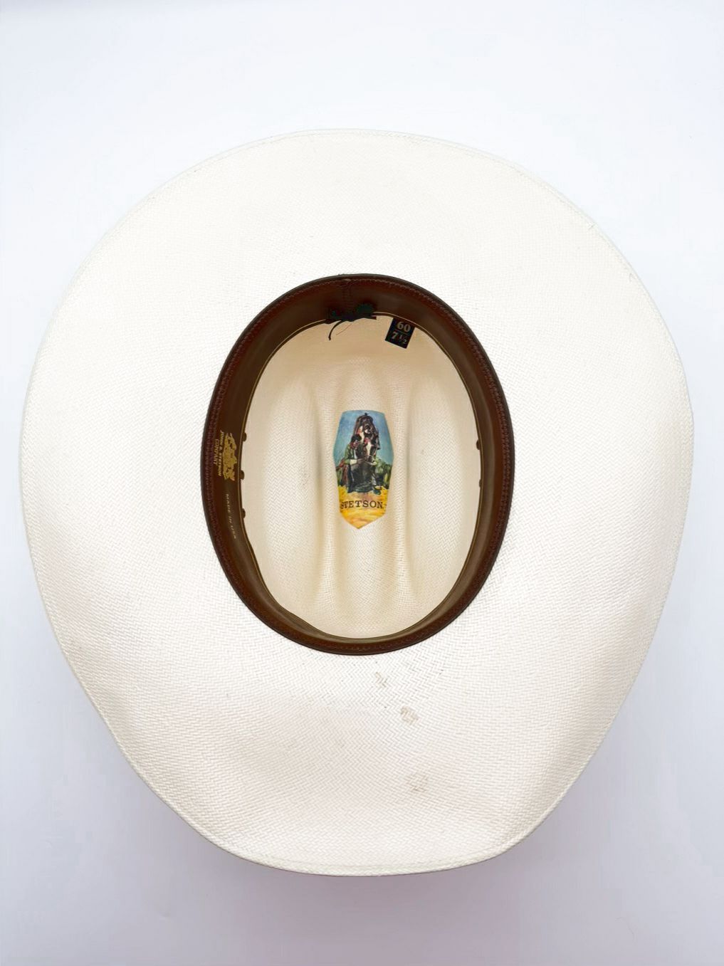 STETSON Grant T Cream Straw Cowboy Hat