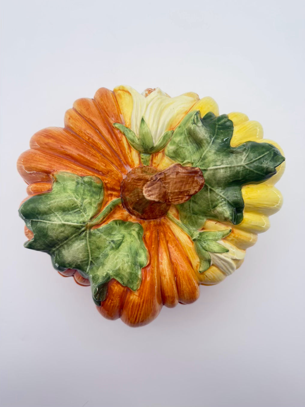 VIETRI Orange Pumpkin Bakeware