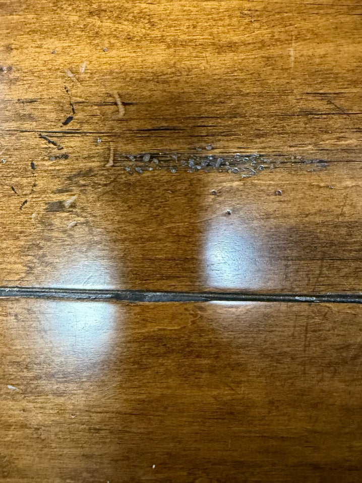 Dark Wood Round Occasional 3 Tier Table