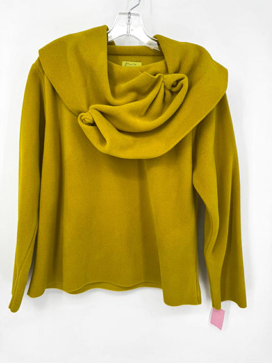 GISELLE SHEPATIN Size XS Mustard Origami Top