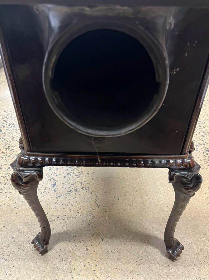 FRENCH Brown Cast Iron Decorative Stove