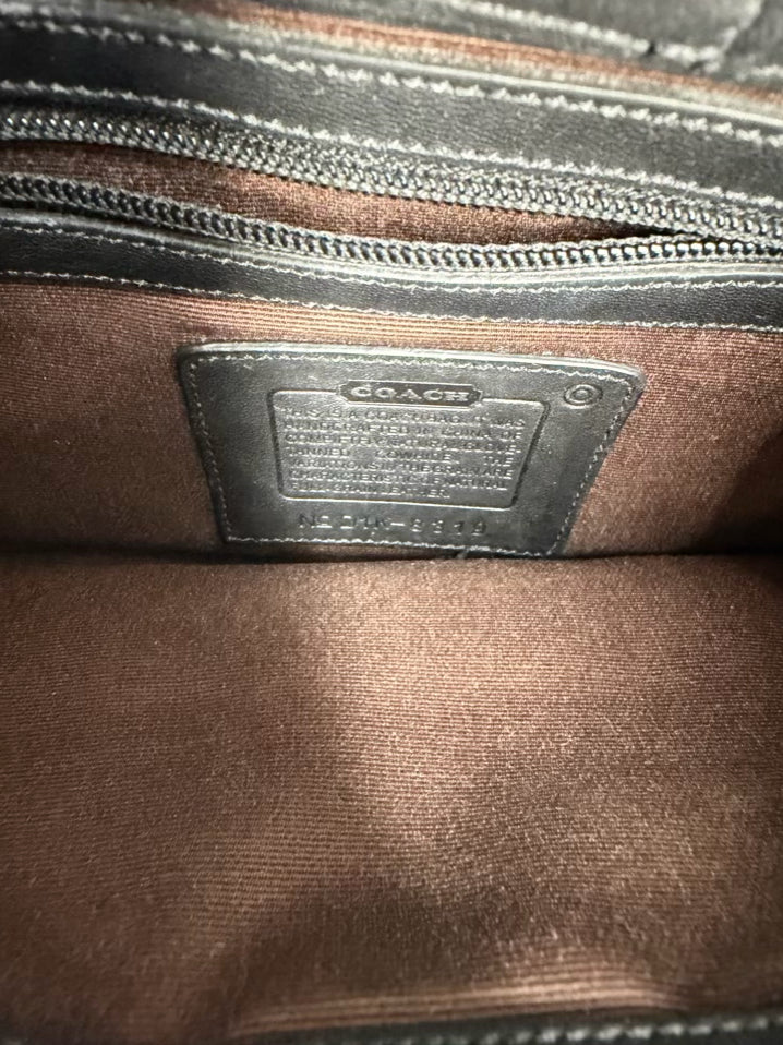 COACH Black Leather Purse