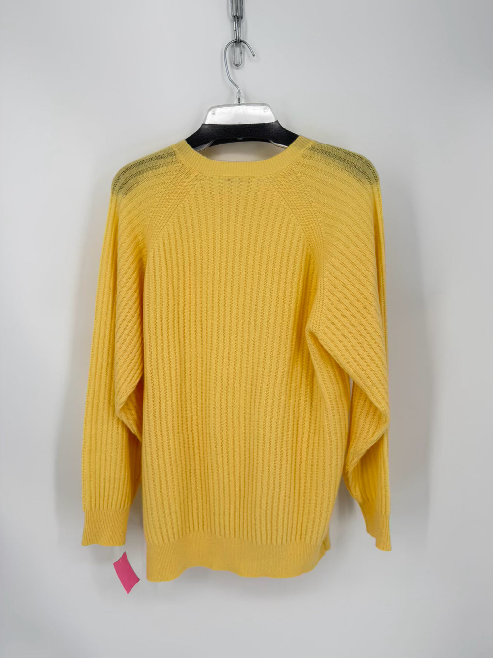 FRAME The Cashmere Sunbeam Wmn's Size S Canary Cashmere Sweater NWT
