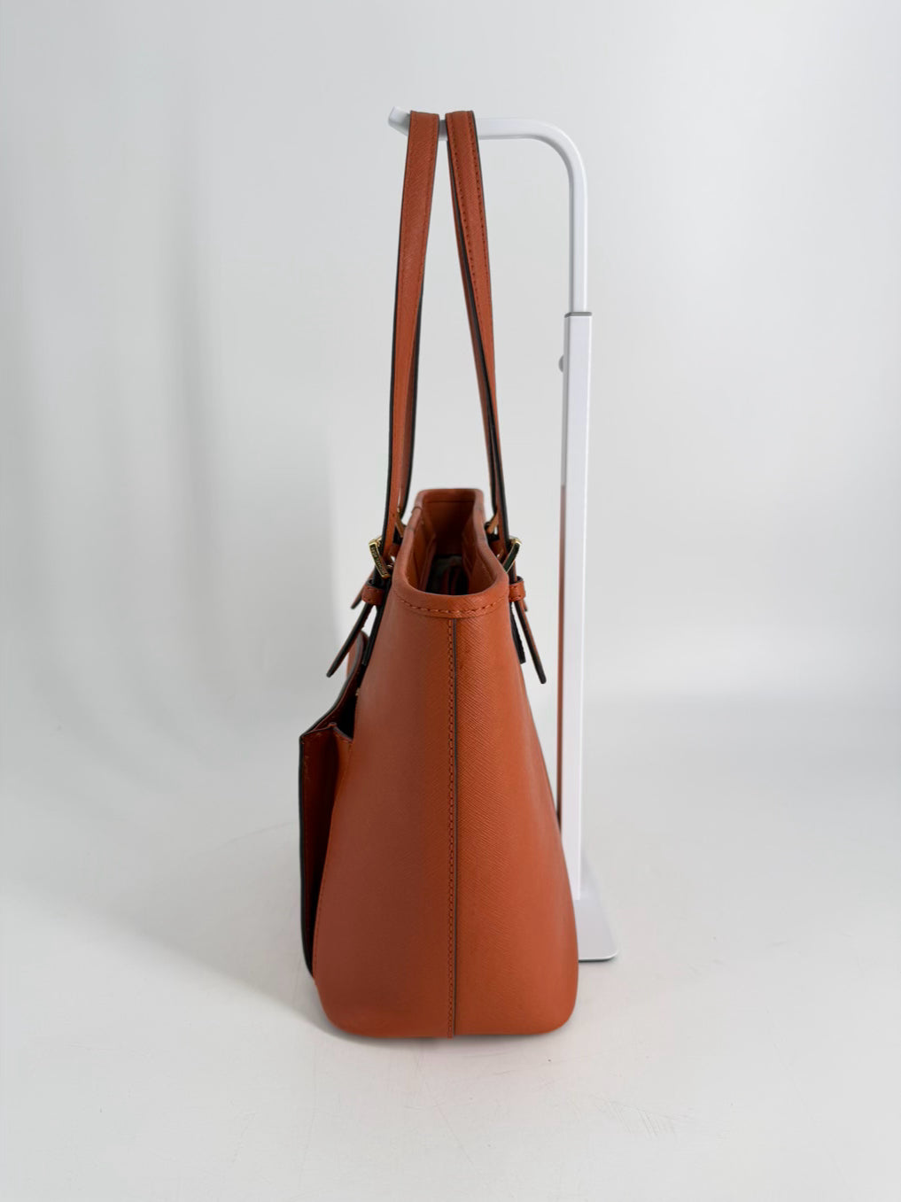 MICHAEL MICHAEL KORS Orange Leather Purse