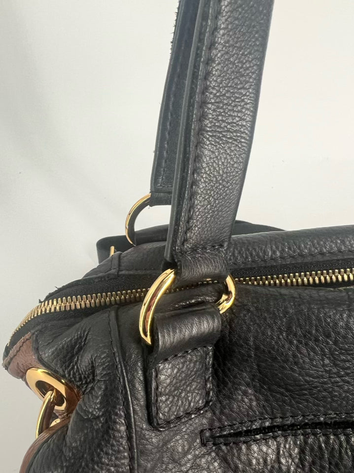 HAMMITT Black & Camel  Leather Purse
