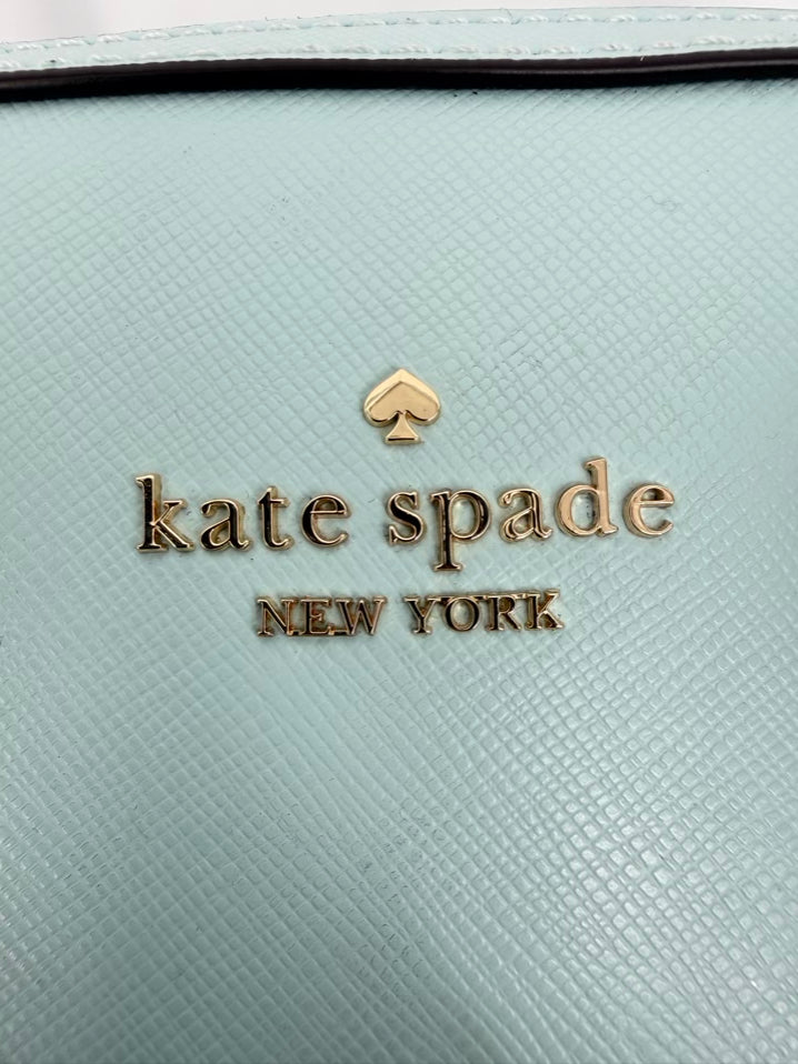 KATE SPADE Ice Blue Leather Crossbody Bag