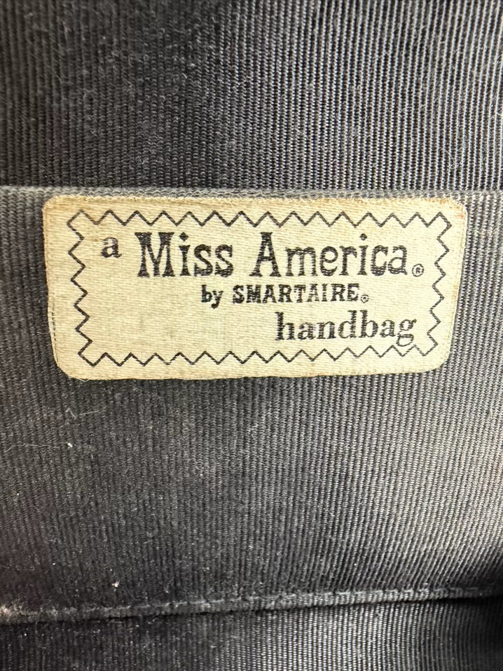 MISS AMERICA Red, White & Blue Leather Purse