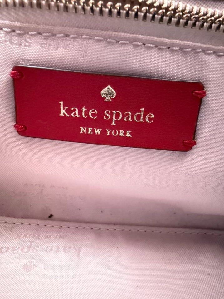 KATE SPADE Dumpling Mini Leather Red Satchel