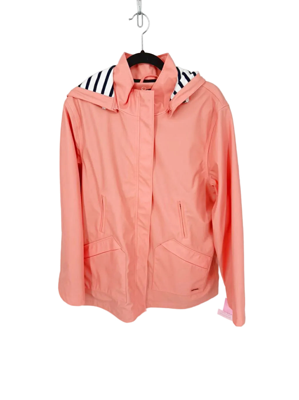 SAINT JAMES Wmn's Size 16 Peach Rain Jacket NWT