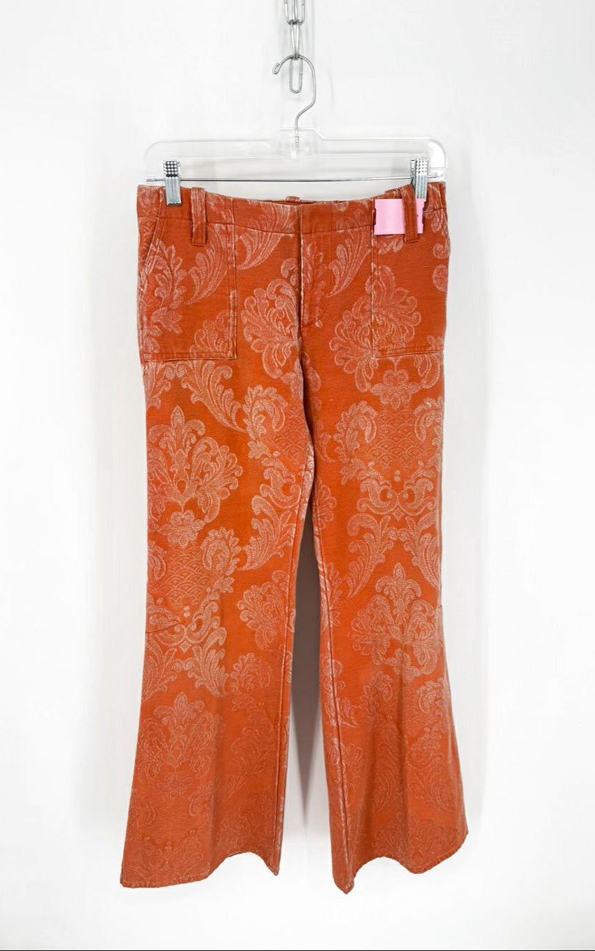 CUSTO BARCELONA Size 8 Orange Pants