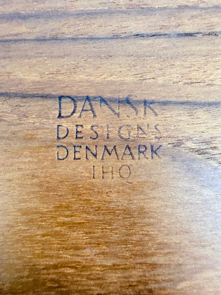 DANSK Brown Teak Ice Bucket