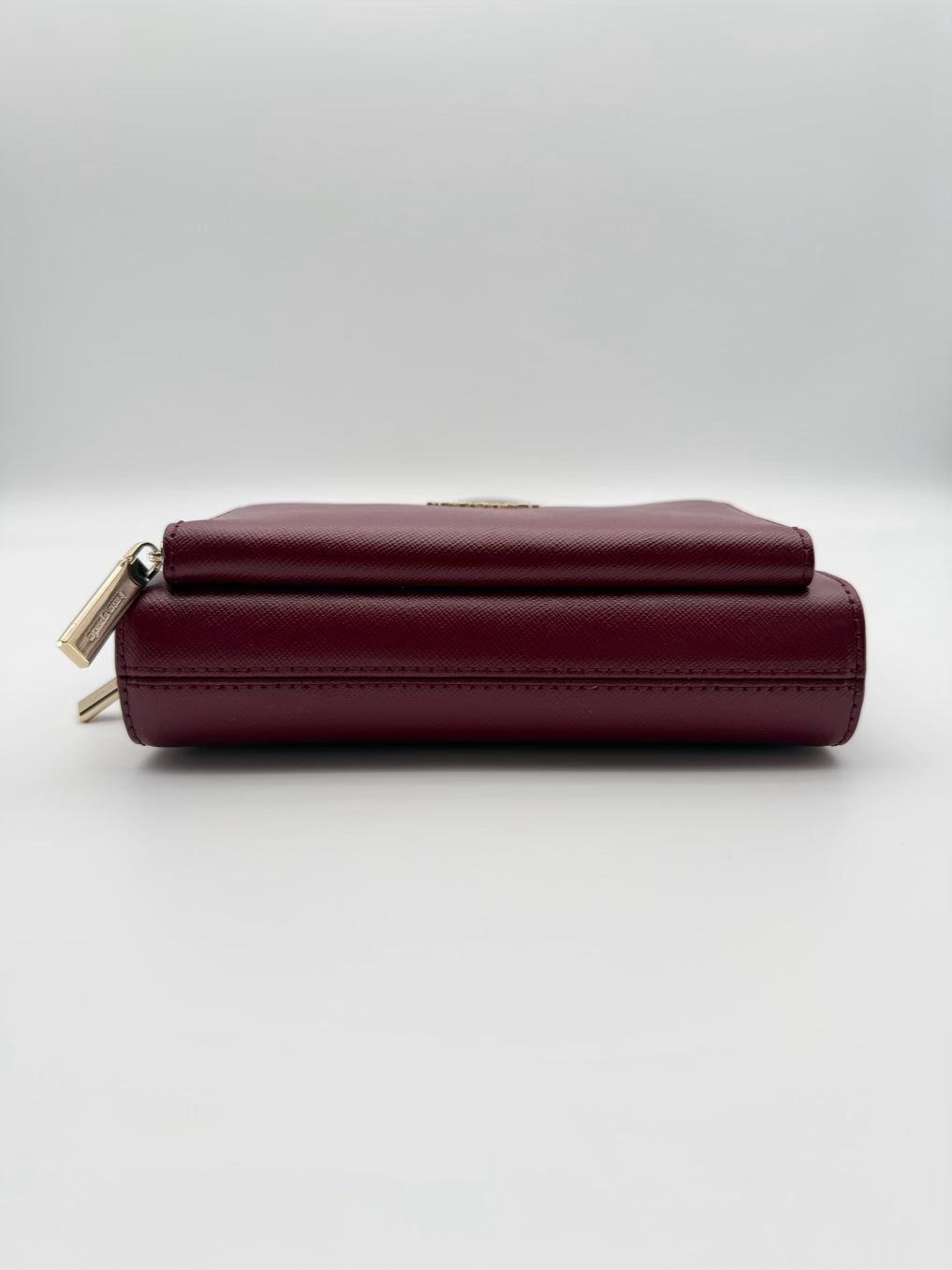 KATE SPADE Burgundy Leather Crossbody Bag