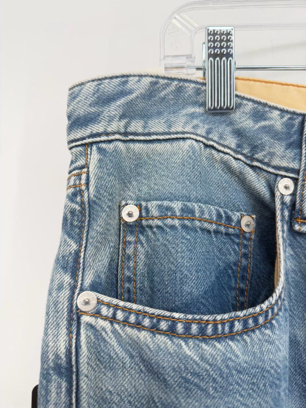 RAG & BONE Wmn's Size 32 Blue Denim Wide Leg Jeans NWT